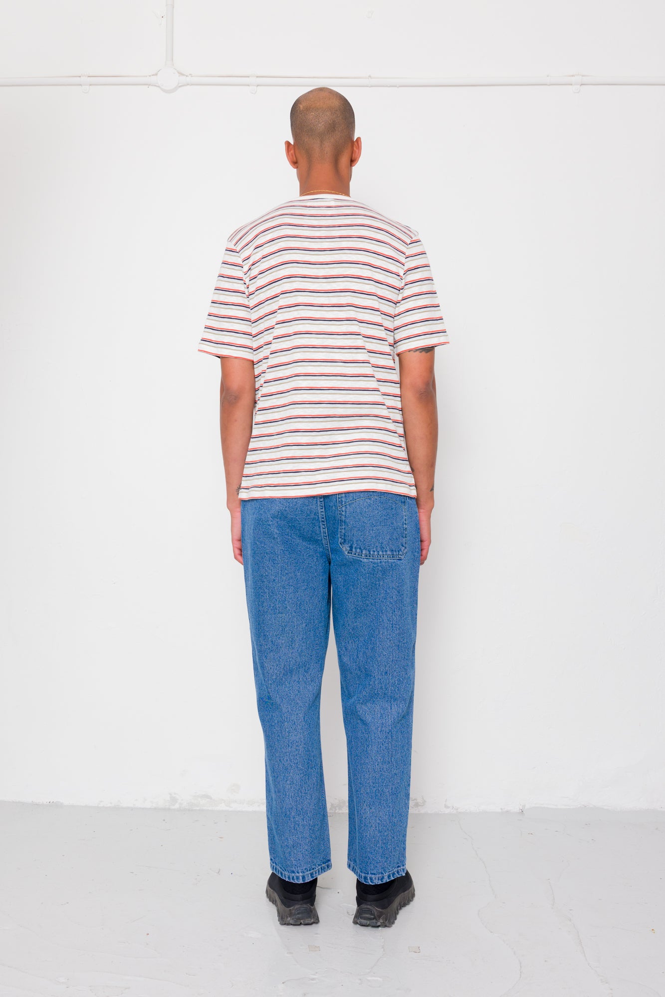 Folk | Folk Barrel Leg Jean - Light Wash Denim