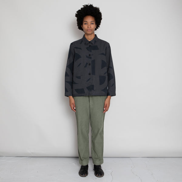 Assembly Jacket - Link Print Dark