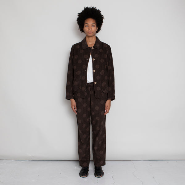Prism Jacket - Brown Polka Cord