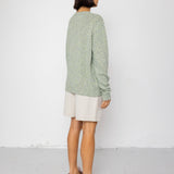 Chain Crew Jumper - Citron Mix