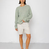 Chain Crew Jumper - Citron Mix