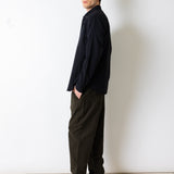 Klassisches Hemd – Schwarzer Flanell