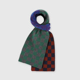 Howlin' | Mini Checkerboard Scarf - Navy