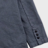 Cotton Linen Blazer - Charcoal