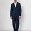Folk | Folk Cotton Linen Blazer - Dark Navy