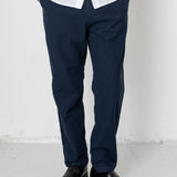 Cotton Linen Trouser - Dark Navy