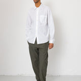 Cotton Linen Trouser - Dark Sage