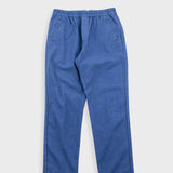 Cotton Linen Trouser - Woad