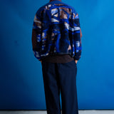 Folk | Folk Curve Fleece - Multi Art Jacquard | Folk x Goss Brothers