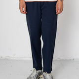 Drawcord Assembly Pant - Navy Herringbone