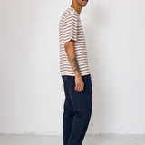 Drawcord Assembly Pant - Navy Herringbone