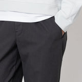 Folk | Folk Drawcord Assembly Pant - Soft Black Ministripe