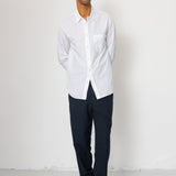 Folk | Folk Drawcord Assembly Pant - Black Cotton Linen