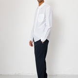 Folk | Folk Drawcord Assembly Pant - Black Cotton Linen