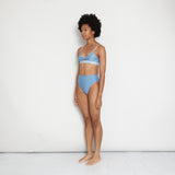 Pamba | Pamba - High Waisted Pants - Blue Lagoon