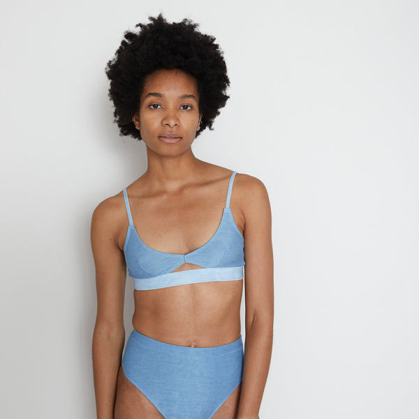 Pamba - Coupé Bra - Blue Lagoon