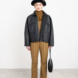 Cawley | Leather Flying Jacket