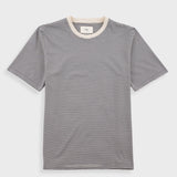 1x1 Striped T-Shirt - Soft Black