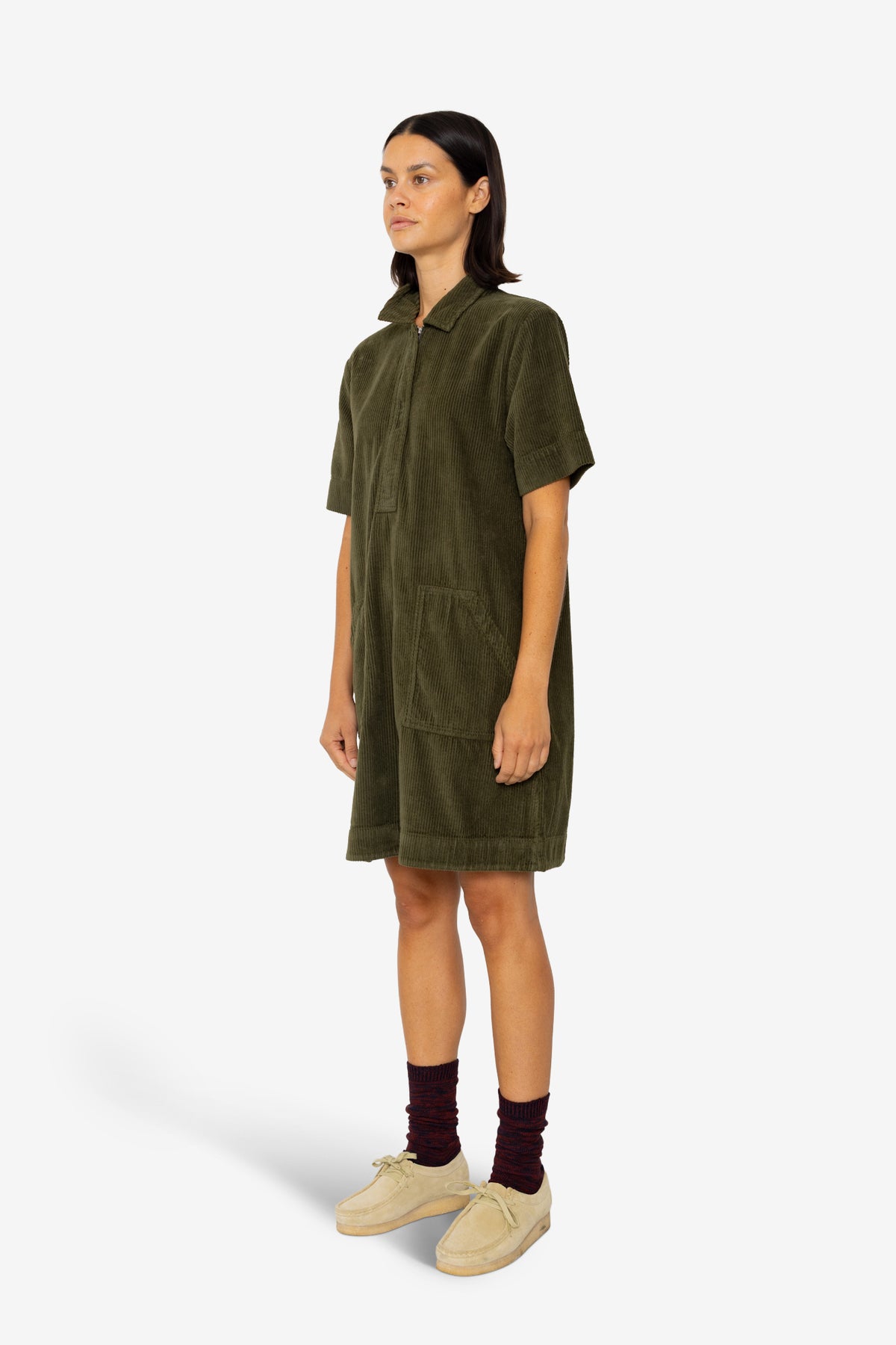 cord a line dress A-Line Zip - Olive - Women's Cord studio Color:Golden search: gowns Vintage Dolce and Gabbana they’ll love this dress