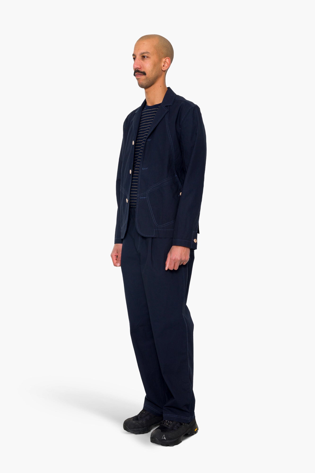Folk Folk Anniversary Blazer - Navy Ripstop