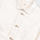 Anniversary Jacket - Ecru Crinkle Cotton