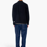 Anniversary Patch Overshirt - Ash Navy Brushed Twill
