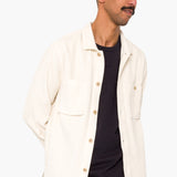 Anniversary Patch Overshirt - Light Stone Chunky Cord
