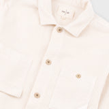 Anniversary Patch Overshirt - Light Stone Chunky Cord