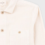 Anniversary Patch Overshirt - Light Stone Chunky Cord