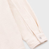 Anniversary Patch Overshirt - Light Stone Chunky Cord