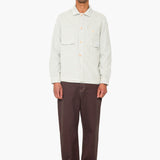 Anniversary Patch Overshirt - Misty Green Chunky Cord