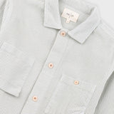 Anniversary Patch Overshirt - Misty Green Chunky Cord