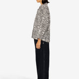 Archive Shirt - Black Ecru Maze Print