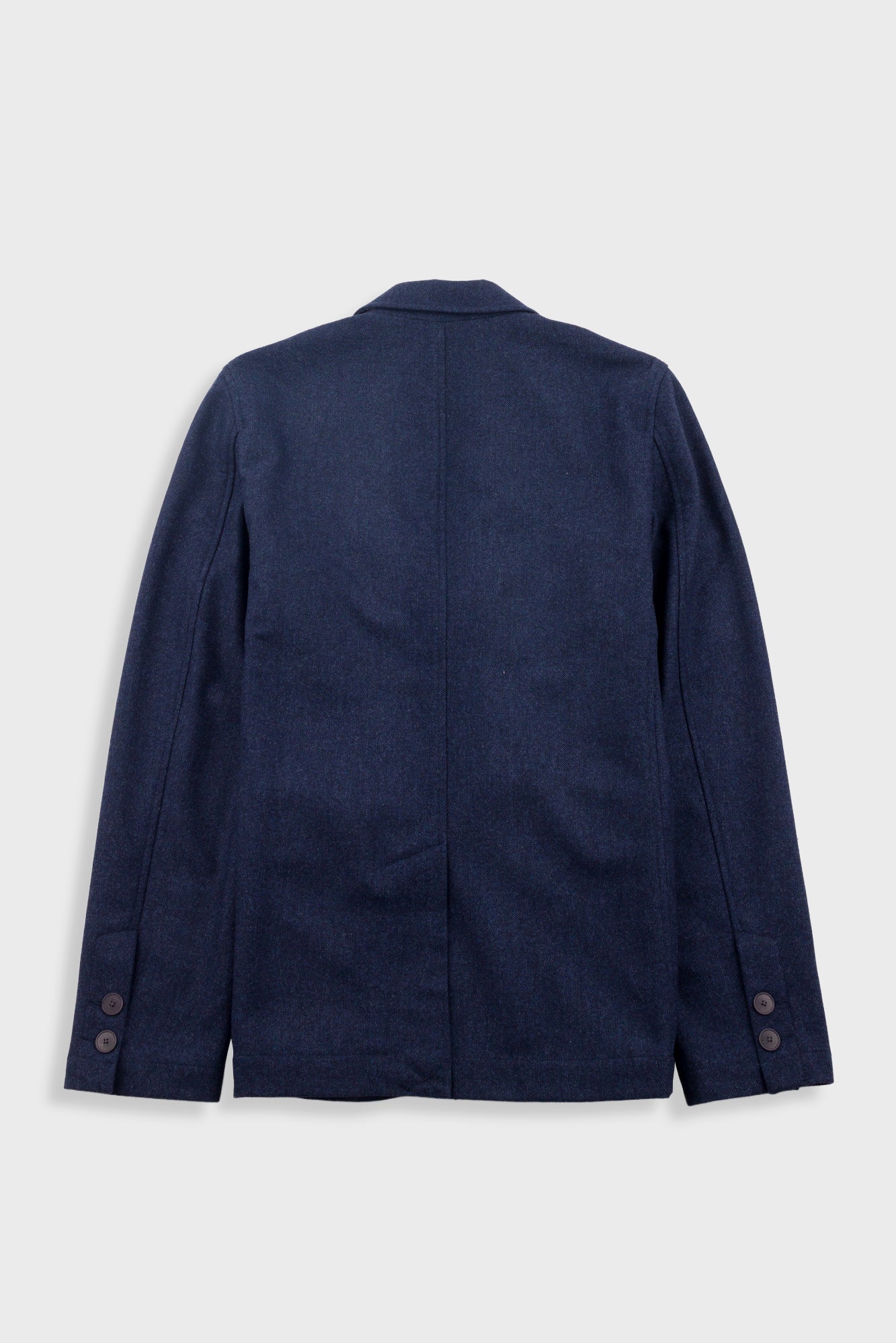 Folk Folk Assembly Blazer - Navy Melange Wool