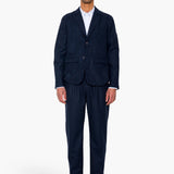 Assembly Blazer - Navy Melange Wool