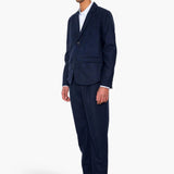 Assembly Blazer - Navy Melange Wool