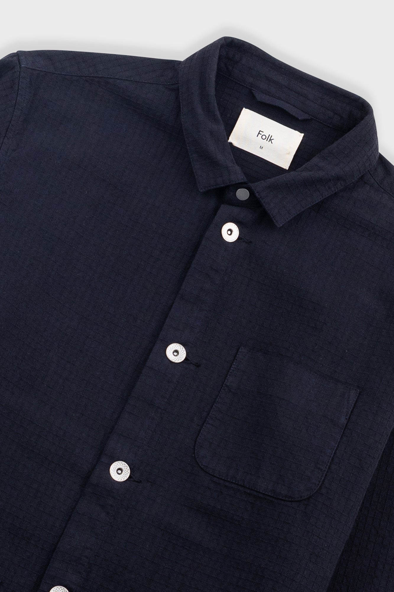 Folk | Folk Assembly Jacket - Black Chunky Ripstop