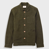Assembly Jacket - Dark Olive Moleskin