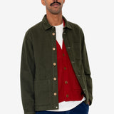 Assembly Jacket - Dark Olive Moleskin