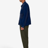 Assembly Jacket - Indigo Waffle Patchwork