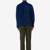 Assembly Jacket - Indigo Waffle Patchwork