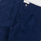 Folk | Folk Assembly Pant - Dark Navy Crinkle
