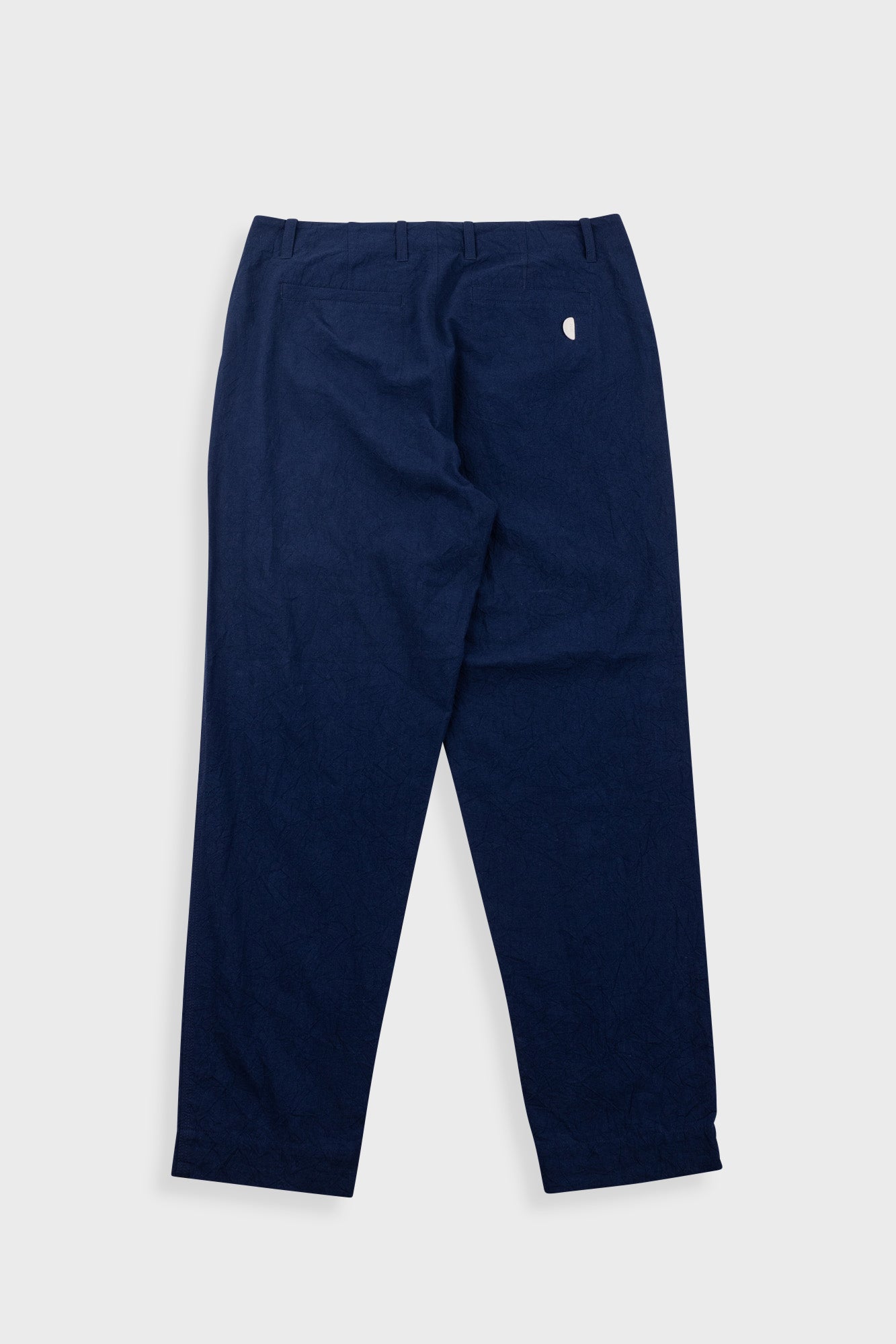 Folk | Folk Assembly Pant - Dark Navy Crinkle