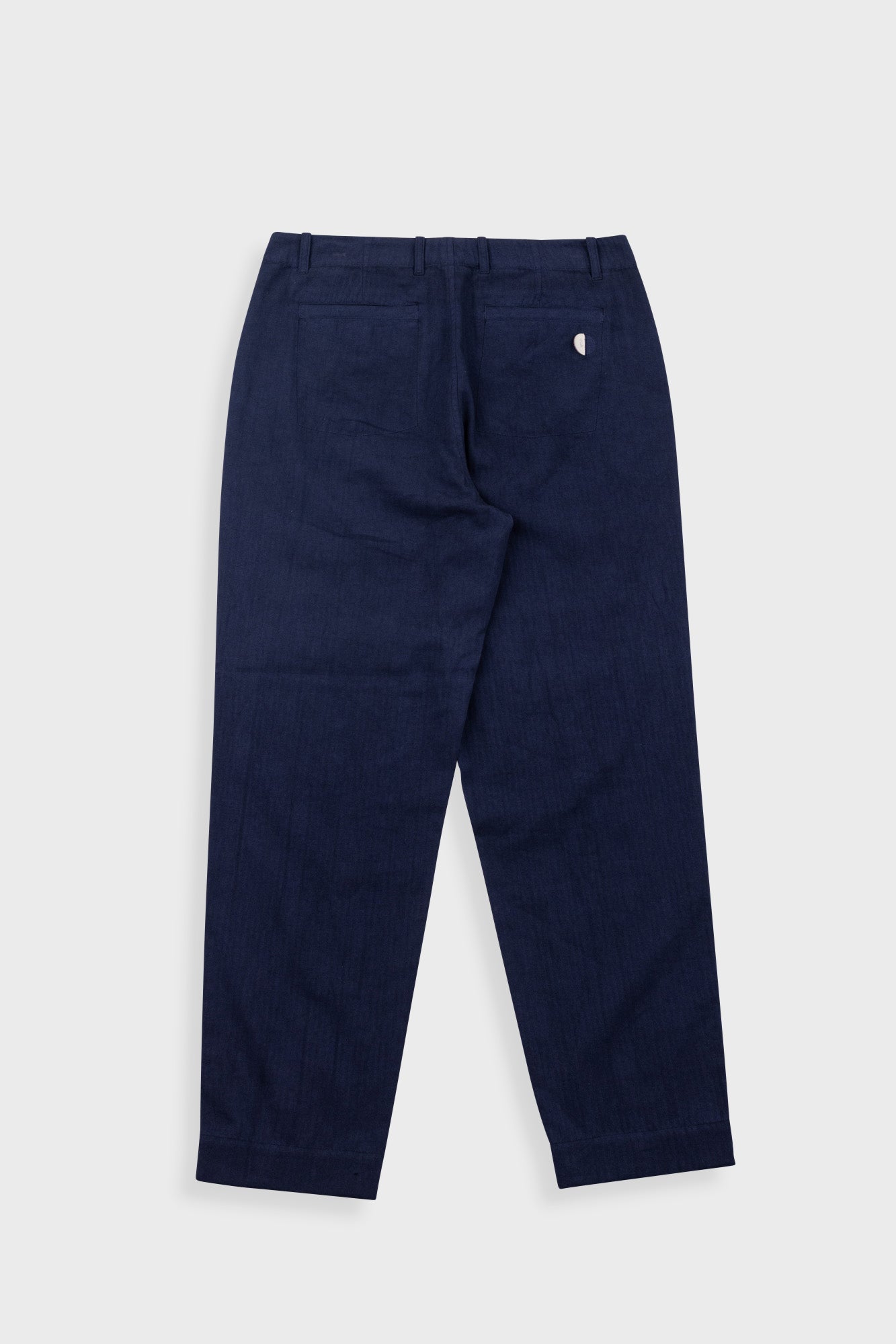 Folk | Folk Assembly Pant - Navy Herringbone