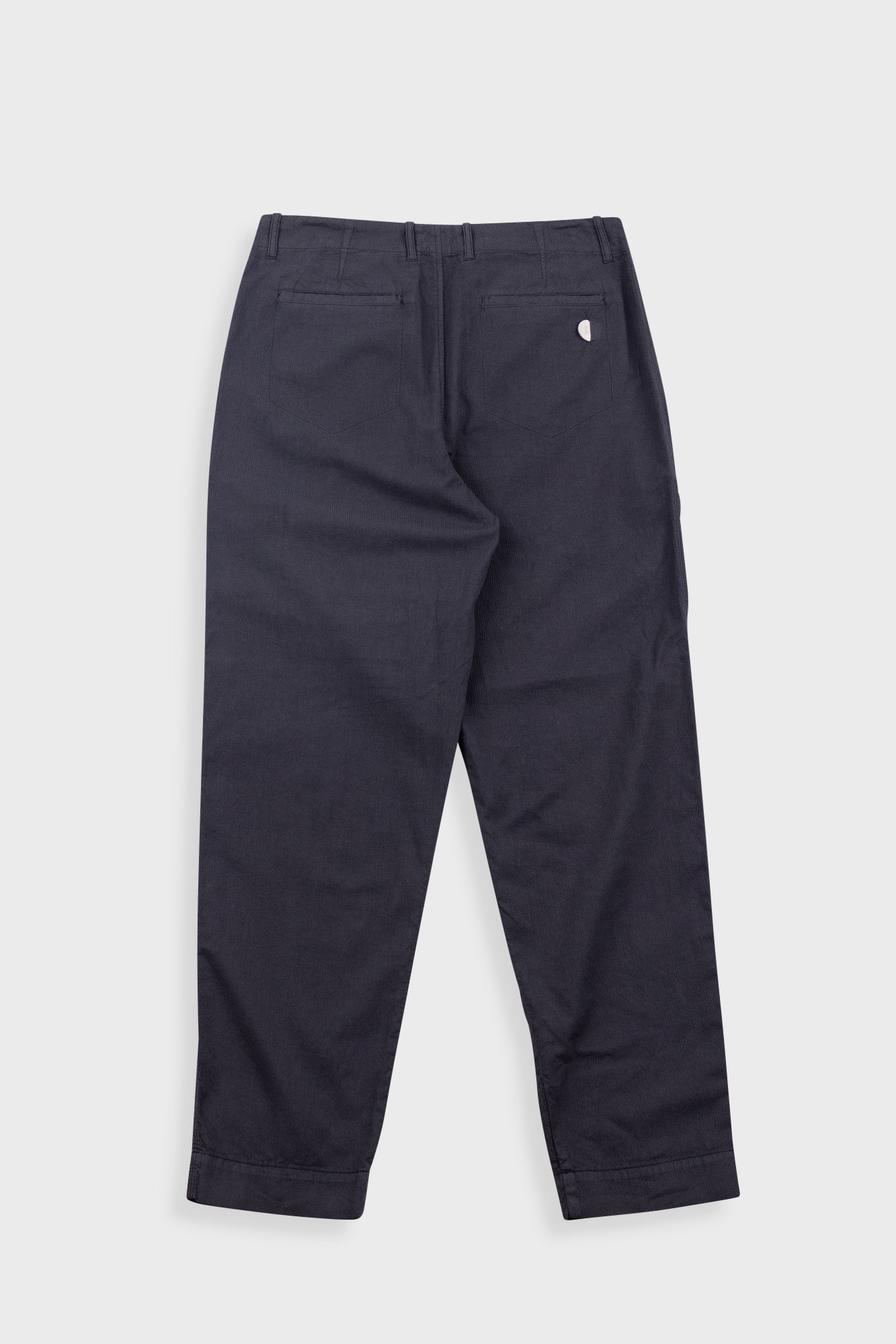 Dark blue pants on a white background