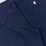 Assembly Suit Trouser - Navy Herringbone