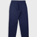 Assembly Suit Trouser - Navy Melange Wool