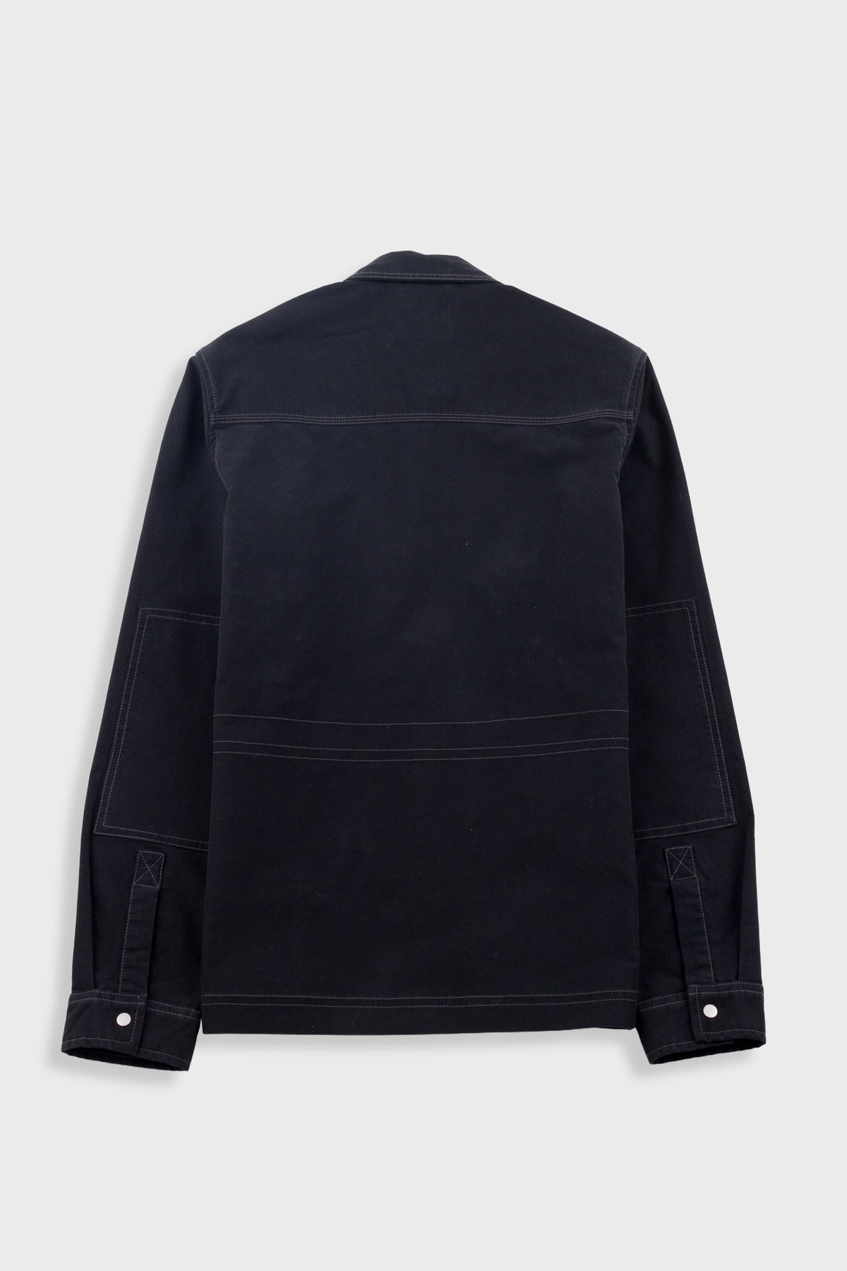 Folk Folk Assembly Utility Jacket - Black Brushed