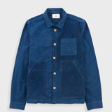 Assembly Worker Jacket - Soft Blue Cord Mix