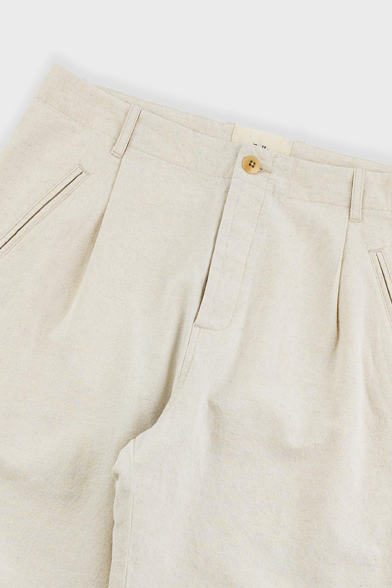 Folk | Folk Assembly Pant - Natural Linen Cotton Canvas